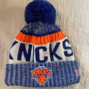 NY Knicks Pom Beanie